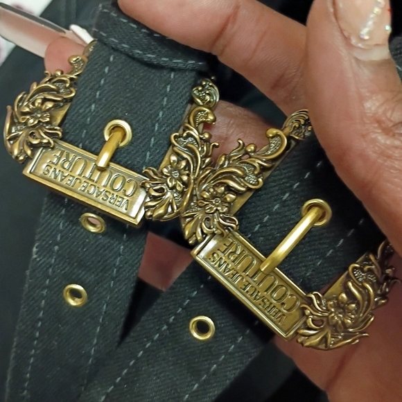 Versace Jeans Collection Dresses & Skirts - Versace Jeans Collection Charcoal Fabric